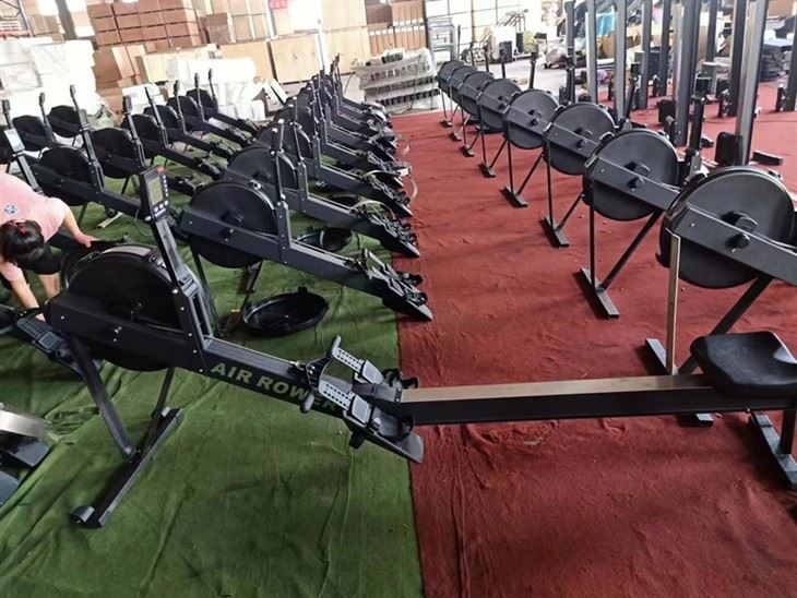 Gym Air Rower Wind Resistance Rowing